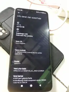 Xiaomi redmi note 11 ram 6/128gb hp charger
