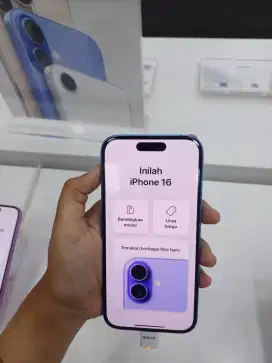 Promo cicilan IPhone 16 series Bunga 0% Fre 2x cicilan