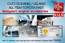 DI JUAL SPAREPART ORI TOYOTA