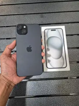 iPhone 15 plus 128gb iBox black garansi on