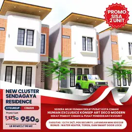 Jual Rumah Baru Cimahi Townhouse Cluster Sendagaya Residence Bandung
