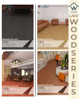 Lantai Vinyl Laiv Wood Series 3mm