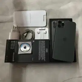 Iphone 11 ProMax 256gb Midnight Green BeaCukai