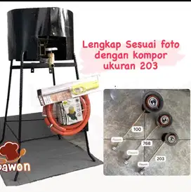 Kompos jos jagrak dan wajan
