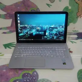 Laptop GAMING Hp Envy core i7 ram 16 ssd 512 nvdia gtx 4gb