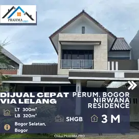 Dijual Rumah Via Lelang di Perumahan Bogor Nirwana Residence