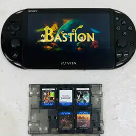PS Vita Slim Jailbreak + 10 Kaset Fisik | MULUS