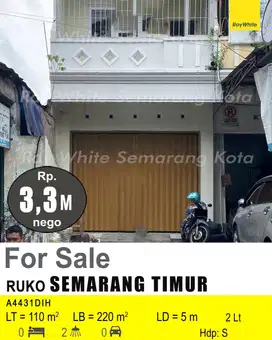 DIJUAL RUKO DI SEMARANG TIMUR A4431