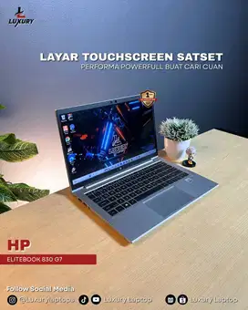 LAPTOP HP ELITEBOOK 830 G7 SLIM CORE I5 SSD RAM TOUCH SECOND