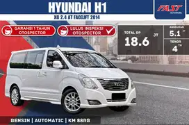 HYUNDAI H1 XG 2014 FACELIFT 2.4 AT BENSIN KM.88RB PAJAK PANJANG #F5ST