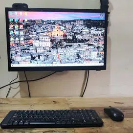 Set Komputer core i7 gen 8 Ram 16 GB SSD 512 GB Nvidia GT 730 4 GB