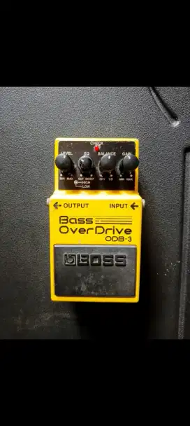 Boss Over drive Bass