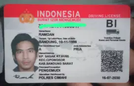 Info perkerjaan driver