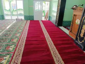 Tersedia Karpet sajadah Masjid import pembelian menyesuaikan kebutuhan