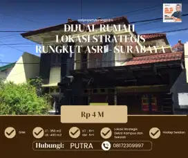 !! DIJUAL RMH 2 LT SIAP HUNI LOKASI STRATEGIS RUNGKUT ASRI - SURABAYA