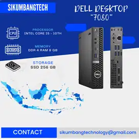 Mini Pc Dell 7080 Core i5 Gen 10 Ram 8GB SSD 256GB