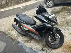 Yamaha aerox 155cc tahun 2018, kondisi joss pajak hidup sampe desember