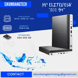 Mini Pc Hp Elitedesk 800 G4 Core i5 Gen 6 Ram 8GB SSD 256GB