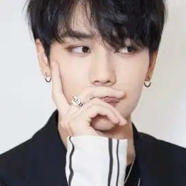 Anting Jepit TITANIUM Hope Bulat Fake Piercing Tindik Hoop Palsu