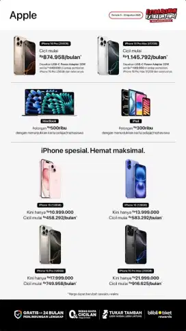 PROMO APPLE BLIBLI GALAXY MALL 2 SURABAYA