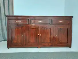 Meja Buffet kayu jati