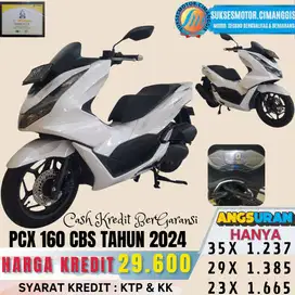 PCX 160 CBS TERMURAH CASH/KREDIT PROMO UNIT LAINYA KLIK PROFIL