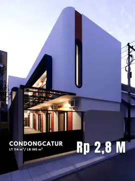 Dijual Kos Eksklusif Proses Bangun di Condongcatur dekat JIH