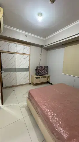 3BR jadi 2BR Apartemen Waterplace Tower E Lantai 18 Furnish Lengkap