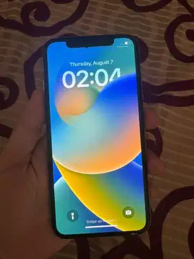 iphone x 256 silver