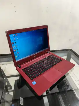 Laptop acer es1 432 body slim mulus siap pakai