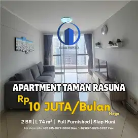 Apartment Taman Rasuna, For Rent, 2 Br, Full Furnished , (Jarang ADA)