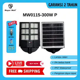 Lampu Tenaga Surya Mayor Wolf MW0115-300W P