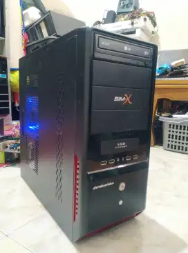 PC Gaming desain Murah AMD A6 6400K 3.9ghz 8gb vga 2gb joss gres mulus