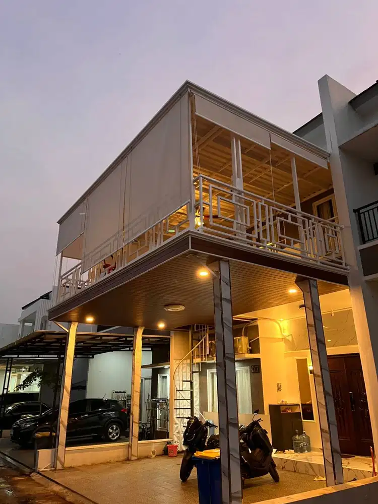 Roller blinds outdoor