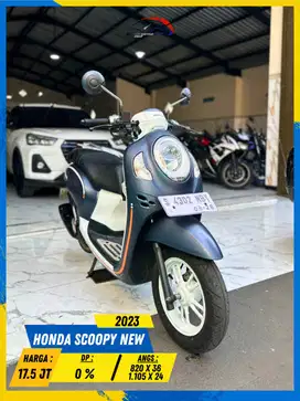 HONDA SCOOPY NEW 2023 LIKE NEW MASZEHH HIKMAH MOTOR KEPUH