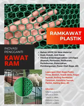 Kawat RAm HDPE 1 roll