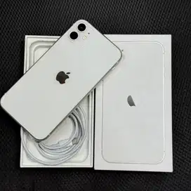 iphone 11 64gb ibox fullset original pojok bawah lecet dikit