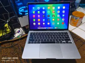 Macbook Air M1 8/256Gb BH 90% Mulus Normal Siap Pakai