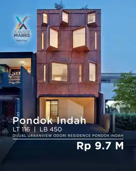 DIJUAL URBANVIEW ODORI RESIDENCE PONDOK INDAH BY REDDOORZ BEROPERASI