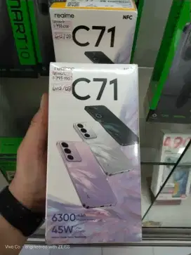 Realme C71 6+12 GB 128 GB Resmi Segel