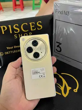 OPPO FIND N3 FOLD 16/512 SEBULAN PAKAI RESMI ISTIMEWA