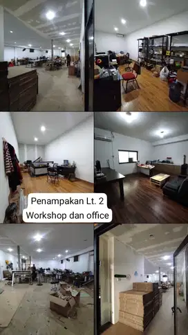 Disewa Gudang 2 Lantai dekat bandara Soetta inc kantor Tangerang li