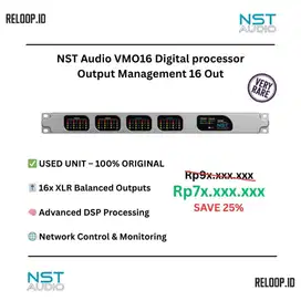 NST Audio VMO16 Digital processor Output Management 16 Out