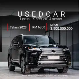 Lexus LX600 2023 VIP 4 Seat