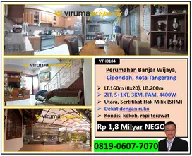 VTH0184 -Rumah Banjar Wijaya, Cipondoh, Kota Tangerang