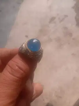 Batu natural blue calcedony