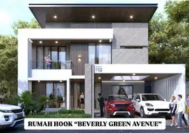 Dijual RUMAH HOOK semi furnished di beverly dekat ferry terminal