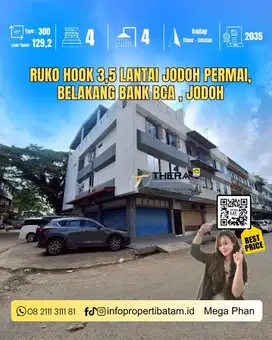 Dijual Murah Ruko 3,5 lantai full renovasi di jodoh