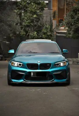 BMW M2 coupe 2016 biru km 3300