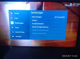 Samsung Crystal UHD 65 inch non box
